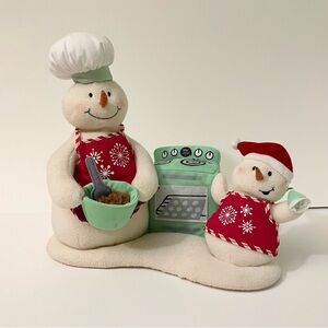 Hallmark Christmas Jingle Pals Musical Snow Chefs Animated Sings Works